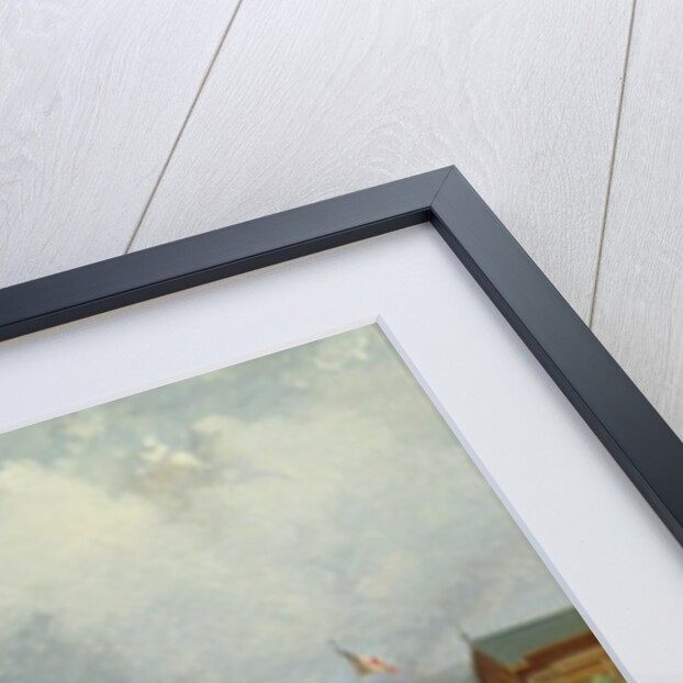 Crinolines on the Beach, Fecamp, 1871 by Jules Achille Noel