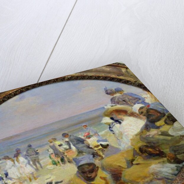 The Beach at Dieppe, 1916 by Jacques-Emile Blanche