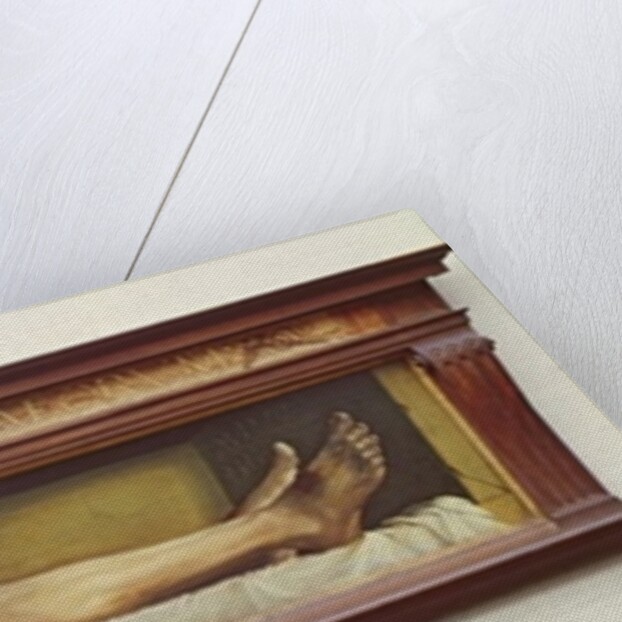 The Dead Christ, 1521 by Hans Holbein the Younger
