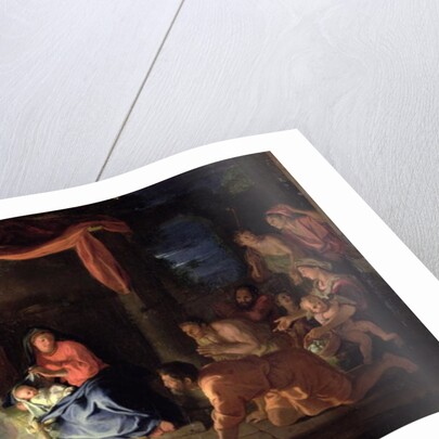 Adoration of the Shepherds, 1689 by Charles Le Brun