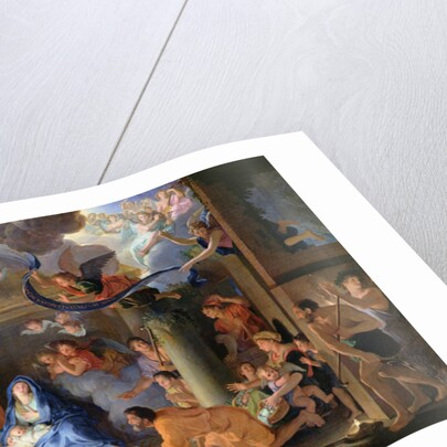 Adoration of the Shepherds, 1689 by Charles Le Brun