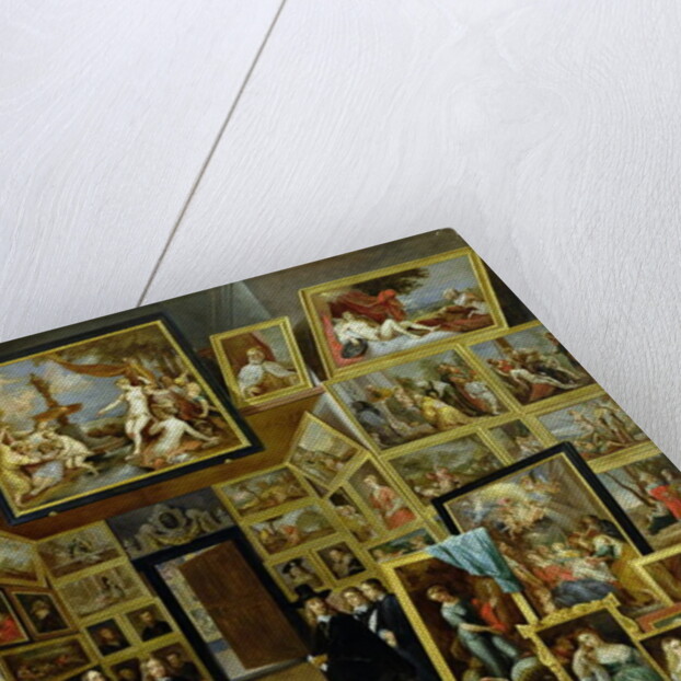 The Archduke Leopold Wilhelm of Austria in his painting gallery in Brussels, c.1647 by David the Younger Teniers