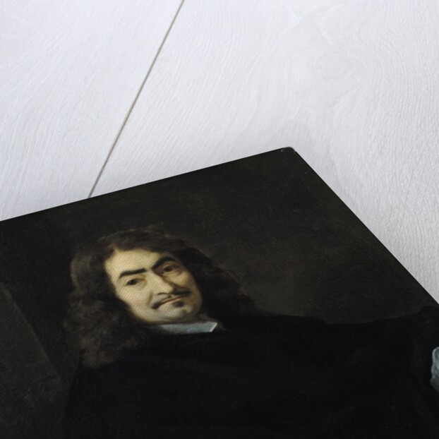 Portrait, presumed to be Rene Descartes by Sebastien Bourdon