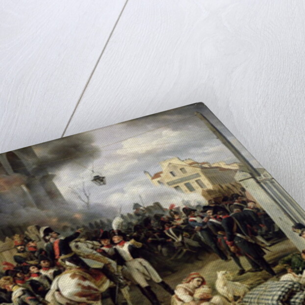 The Gate at Clichy during the Defence of Paris, 30th March 1814, 1820 by Emile Jean Horace Vernet