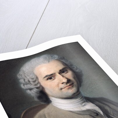Jean Jacques Rousseau, 18th century by Maurice Quentin de la Tour