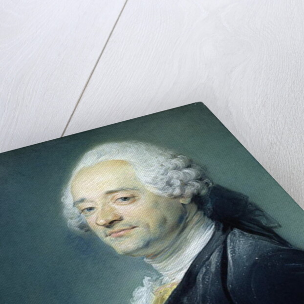 Portrait of Maurice Quentin de la Tour, 1750 by Jean-Baptiste Perronneau