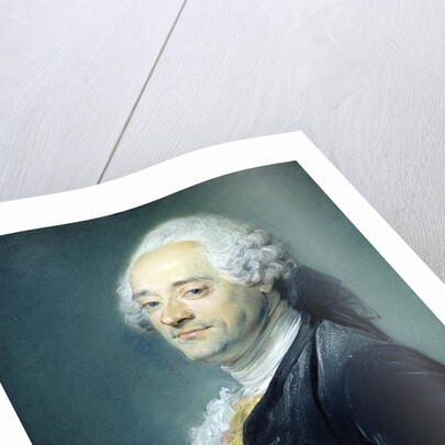 Portrait of Maurice Quentin de la Tour, 1750 by Jean-Baptiste Perronneau