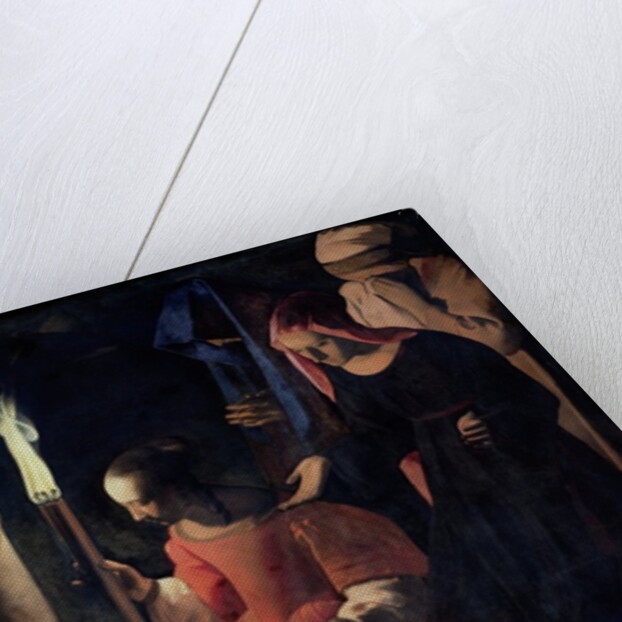 St. Sebastian Tended by St. Irene by Georges de la Tour