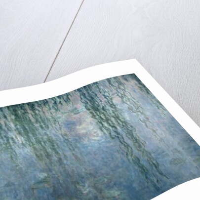 The Water Lilies, Clear Morning with Willows, 1914-18 by Claude Monet