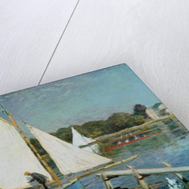 Boaters at Argenteuil, 1874 by Claude Monet