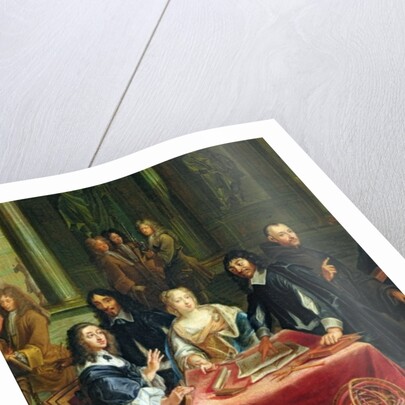 Christina of Sweden and her court, 1649 by Pierre-Louis the Younger Dumesnil