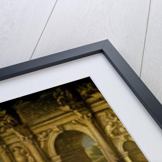 King Henri III of France visiting Venice in 1574, escorted by Doge Alvise Mocenigo and met by the Patriarch Giovanni Trevisan by Andrea Vicentino