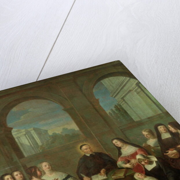 St. Vincent de Paul and the Sisters of Charity, c.1729 by Jean Andre