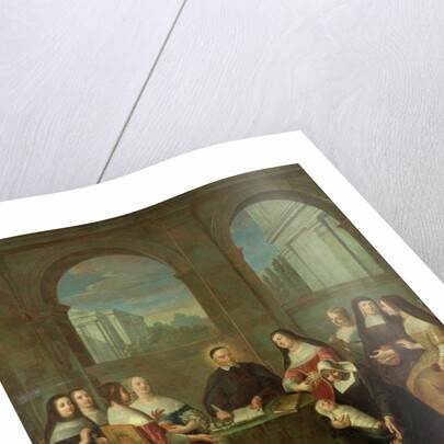 St. Vincent de Paul and the Sisters of Charity, c.1729 by Jean Andre