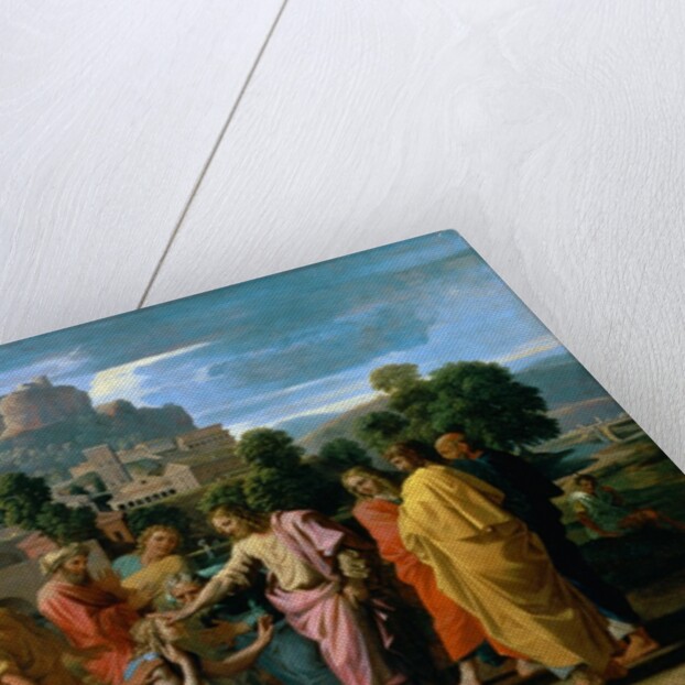 The Blind of Jericho, or Christ Healing the Blind, 1650 by Nicolas Poussin