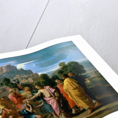 The Blind of Jericho, or Christ Healing the Blind, 1650 by Nicolas Poussin