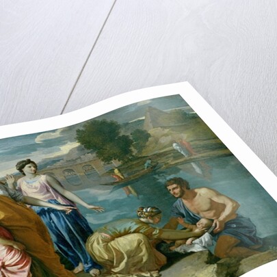 The Finding of Moses, 1638 by Nicolas Poussin