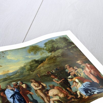 St. John Baptising the People, c.1636-7 by Nicolas Poussin