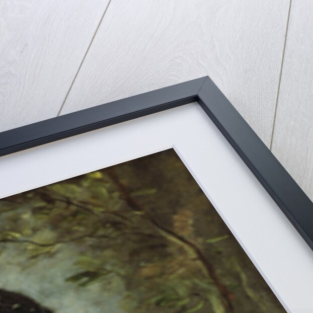 Zingara with a Tambourine by Jean Baptiste Camille Corot