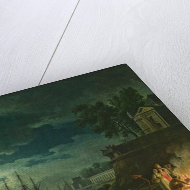 Night: A Port in the Moonlight, 1771 by Claude Joseph Vernet