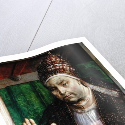 Portrait of Sixtus IV c.1475 by Joos van Gent (fl.1460-75)