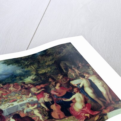 The Banquet of the Gods by Hendrik van the Elder Balen