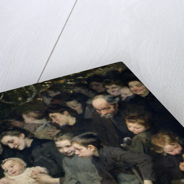 The Drop of Milk in Belleville: The Christmas Tree at the Dispensary, 1908 by Henri Jules Jean Geoffroy