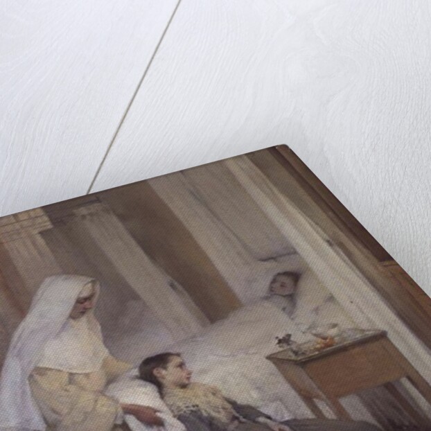 At Notre-Dame du Perpetuel Bon Secours Hospital, 1903 by Henri Jules Jean Geoffroy