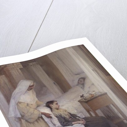 At Notre-Dame du Perpetuel Bon Secours Hospital, 1903 by Henri Jules Jean Geoffroy