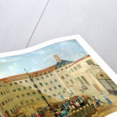 Shackling the Prisoners at Bicetre, 1791 by Louis Leopold Boilly