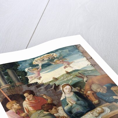 Adoration of the Shepherds, Champagne School, c.1520-30 by French School