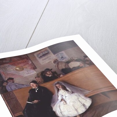 At the Station by Giuseppe Ricci