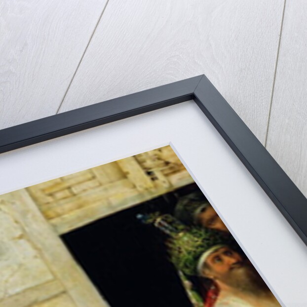 The Adoration of the Magi: detail of King Balthazar from the central panel of the triptych, 1510 by Hieronymus Bosch