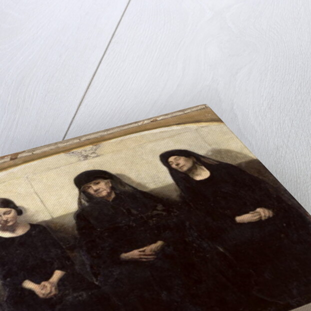 Three Women Grieving for a Lost One by Andre Devambez