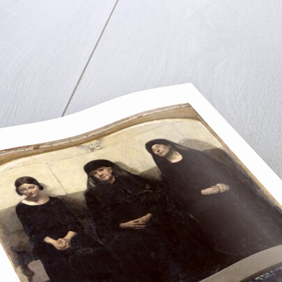 Three Women Grieving for a Lost One by Andre Devambez