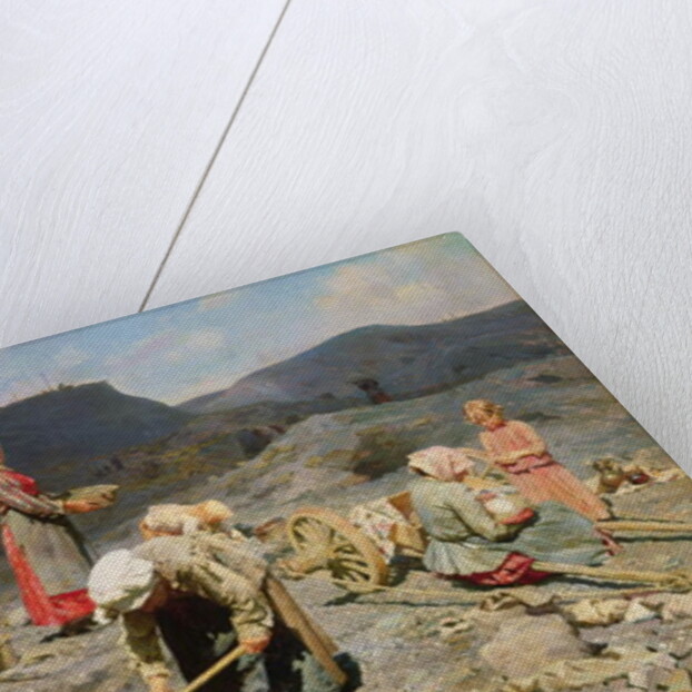Poor People Gathering Coal at an Exhausted Mine, 1894 by Nikolaj Alekseevich Kasatkin