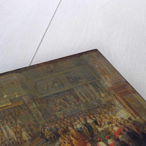 Coronation of Louis XV, 1735 by Jean-Baptiste Martin