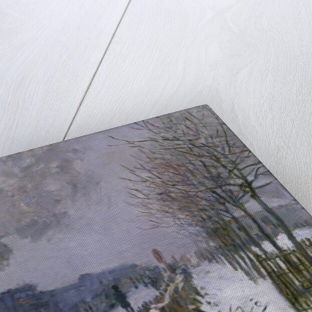 Train in the Snow or The Locomotive, 1875 by Claude Monet