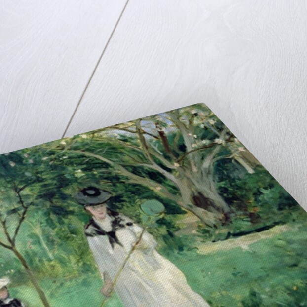 The Butterfly Hunt, 1874 by Berthe Morisot