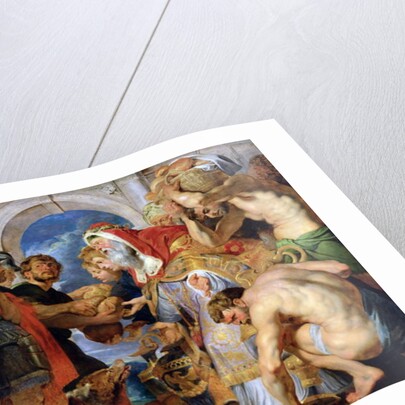 Abraham and Melchizedek, 1615-18 by Peter Paul Rubens