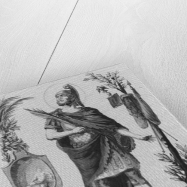 St. Napoleon, Roman Officer and Martyr by French School