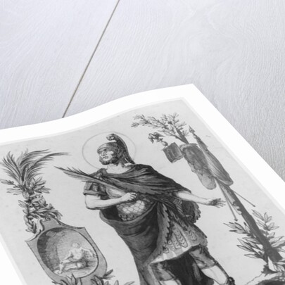 St. Napoleon, Roman Officer and Martyr by French School