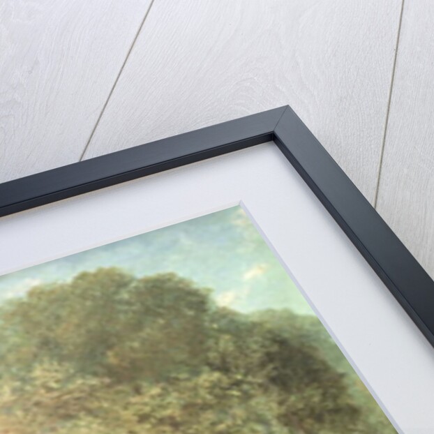 The Hunted Roe-Deer on the alert, Spring, 1867 by Gustave Courbet