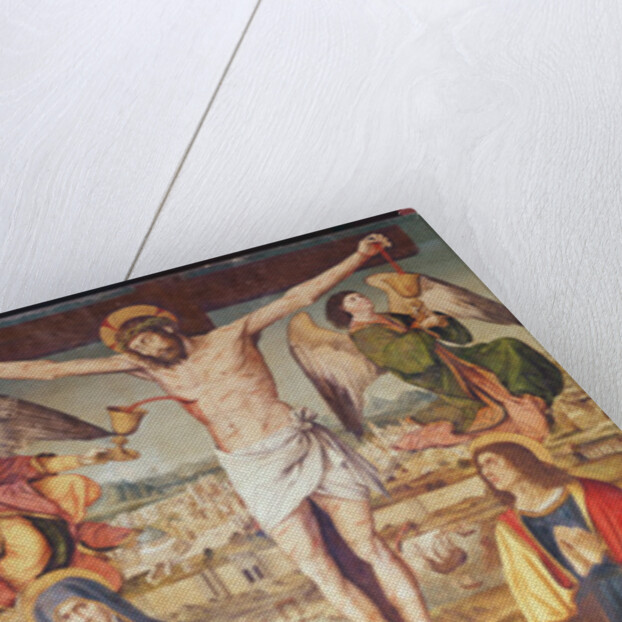 Crucifixion and Entombment by Antonio Ronzen