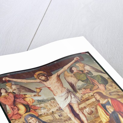 Crucifixion and Entombment by Antonio Ronzen