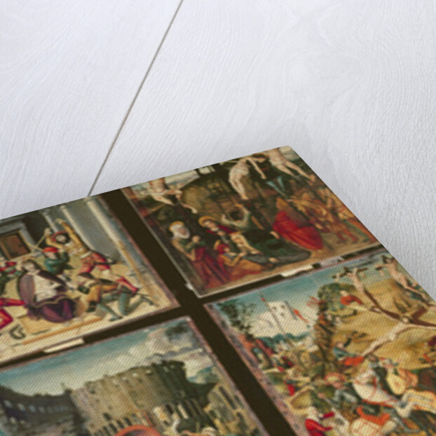 Right panel of the Retable of the Passion, 1517-20 by Antonio Ronzen