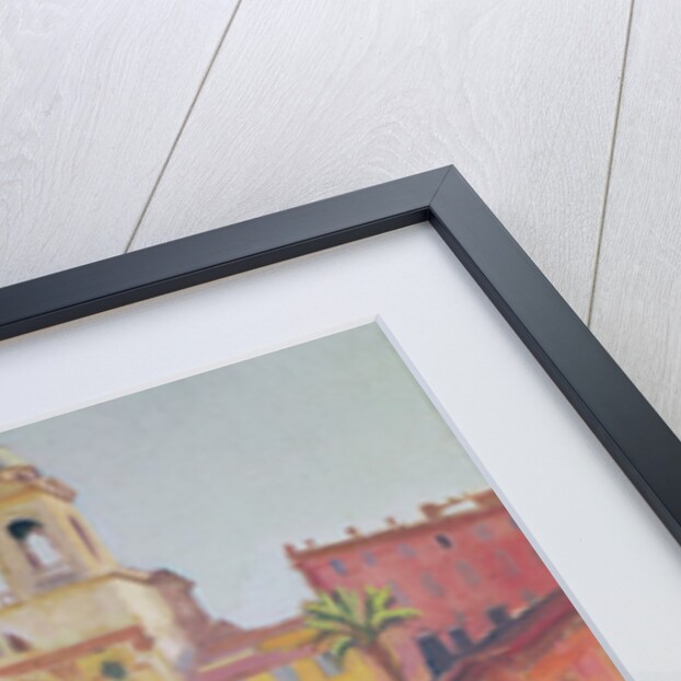 Spanish Steps and the Trinità dei Monti church, Rome, 1928 by Maurice Denis