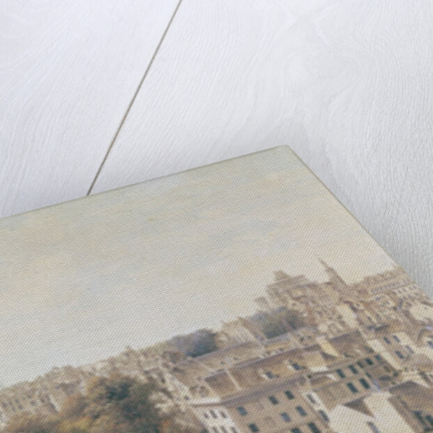 View of Paris from the Belvedere of M. Fornelle, rue des Boulangers, 1787 by Louis-Nicolas de Lespinasse