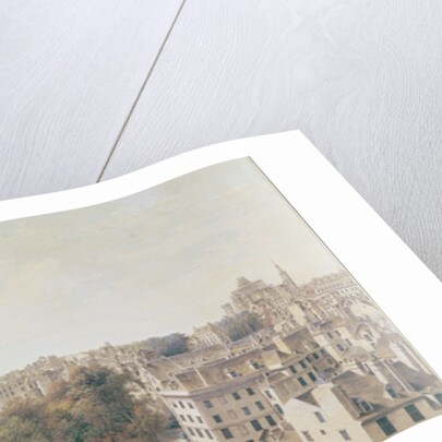 View of Paris from the Belvedere of M. Fornelle, rue des Boulangers, 1787 by Louis-Nicolas de Lespinasse