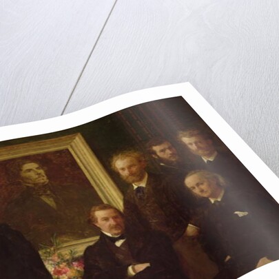 Homage to Delacroix, 1864 by Ignace Henri Jean Fantin-Latour